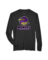 Level-Up Mambas Basketball Stacked - Performance Longsleeve