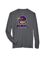 Level-Up Mambas Basketball Stacked - Performance Longsleeve