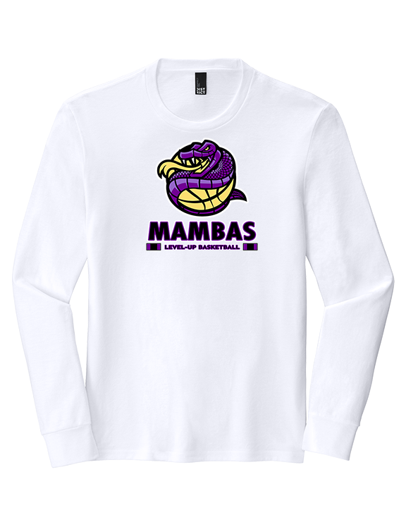 Level-Up Mambas Basketball Stacked - Tri-Blend Long Sleeve