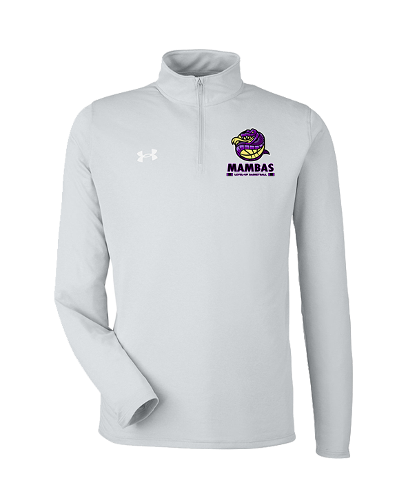 Level-Up Mambas Basketball Stacked - Under Armour Mens Tech Quarter Zip