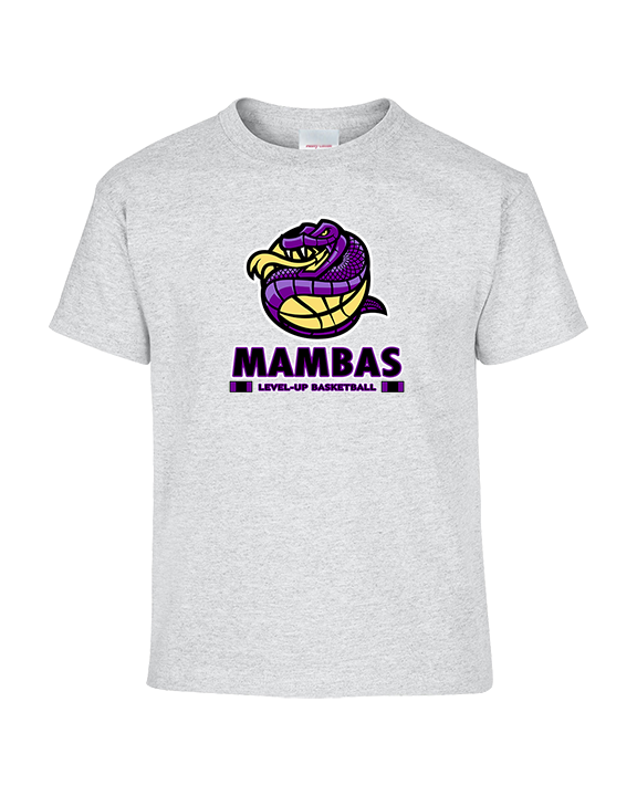 Level-Up Mambas Basketball Stacked - Youth Shirt