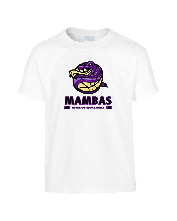 Level-Up Mambas Basketball Stacked - Youth Shirt