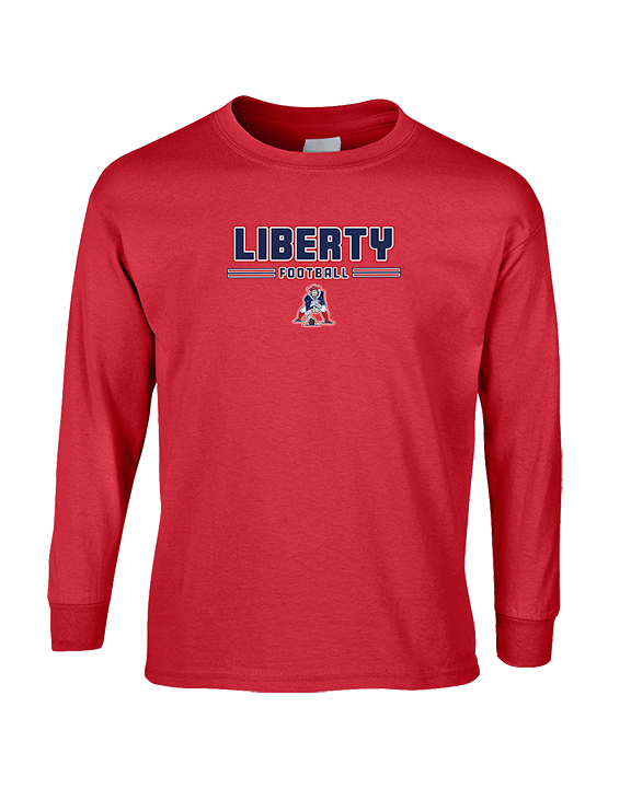 Liberty HS Football Keen - Cotton Longsleeve