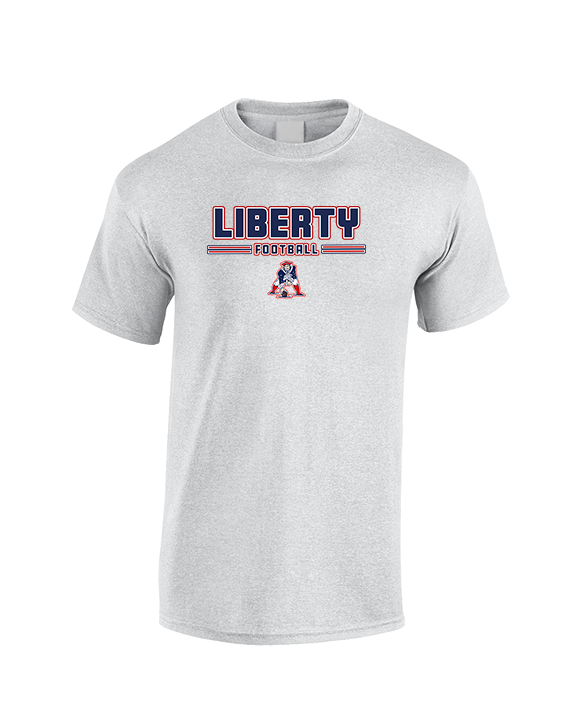 Liberty HS Football Keen - Cotton T-Shirt