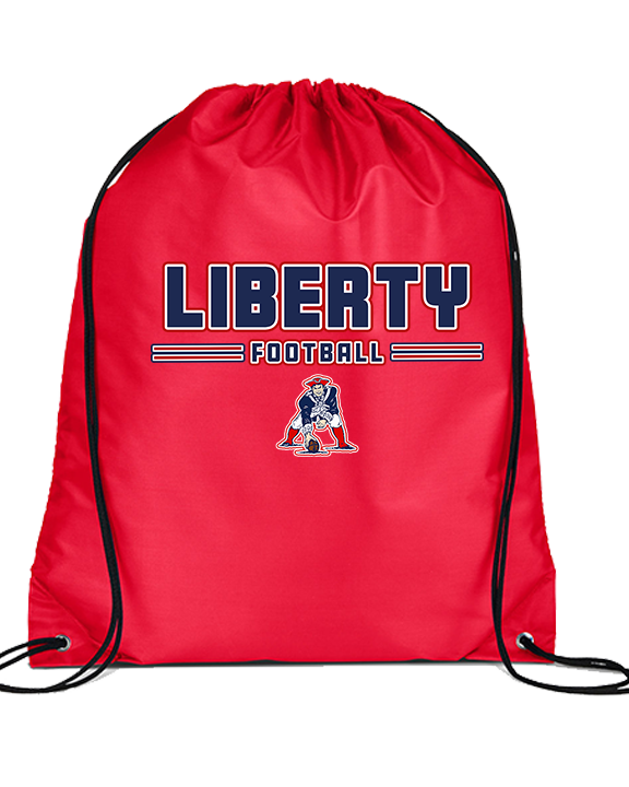 Liberty HS Football Keen - Drawstring Bag