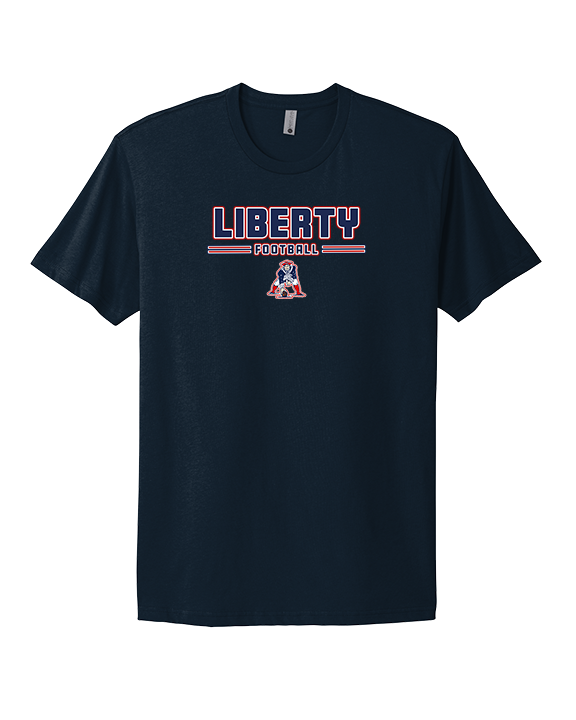 Liberty HS Football Keen - Mens Select Cotton T-Shirt