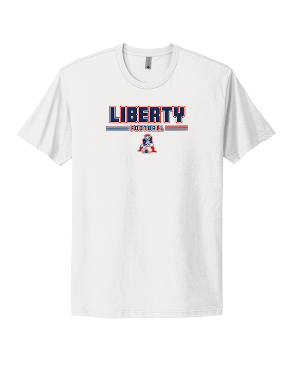 Liberty HS Football Keen - Mens Select Cotton T-Shirt