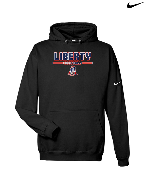 Liberty HS Football Keen - Nike Club Fleece Hoodie