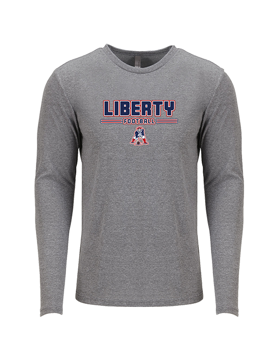 Liberty HS Football Keen - Tri-Blend Long Sleeve