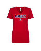 Liberty HS Football Keen - Womens Vneck