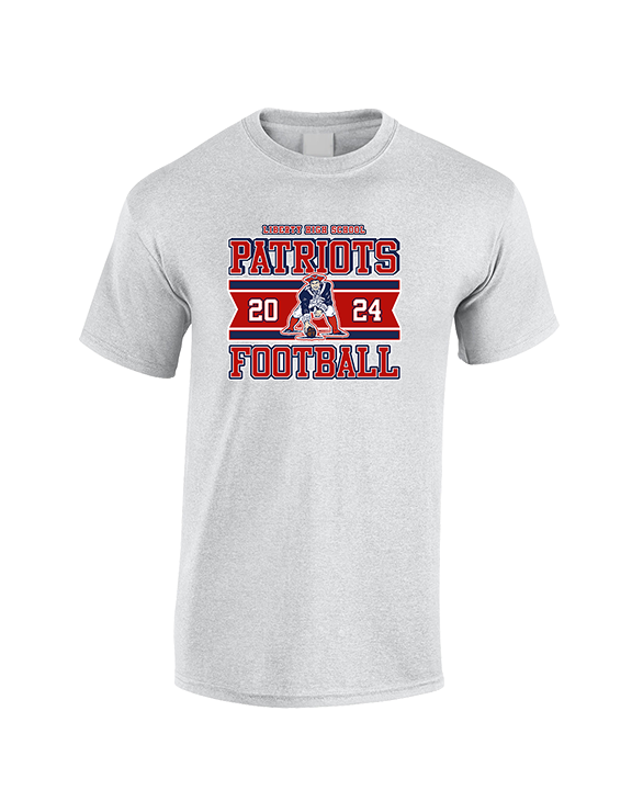 Liberty HS Football Stamp - Cotton T-Shirt