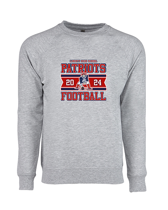 Liberty HS Football Stamp - Crewneck Sweatshirt