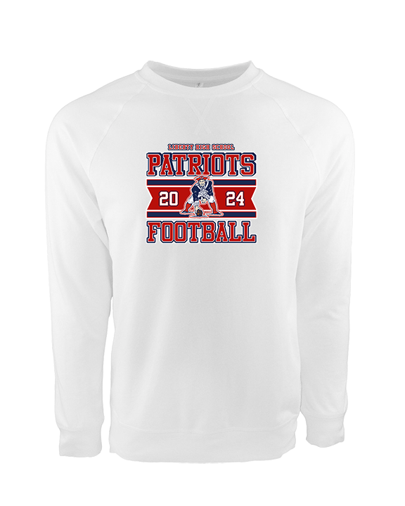 Liberty HS Football Stamp - Crewneck Sweatshirt