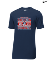 Liberty HS Football Stamp - Mens Nike Cotton Poly Tee
