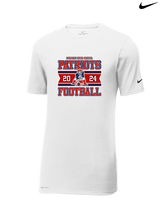 Liberty HS Football Stamp - Mens Nike Cotton Poly Tee