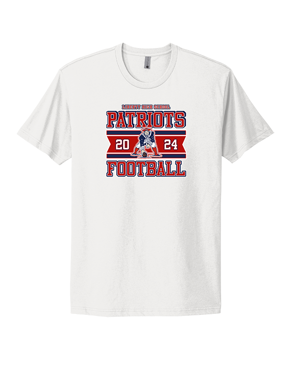 Liberty HS Football Stamp - Mens Select Cotton T-Shirt