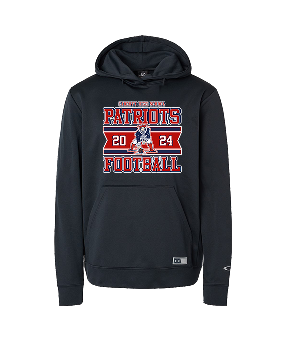 Liberty HS Football Stamp - Oakley Performance Hoodie