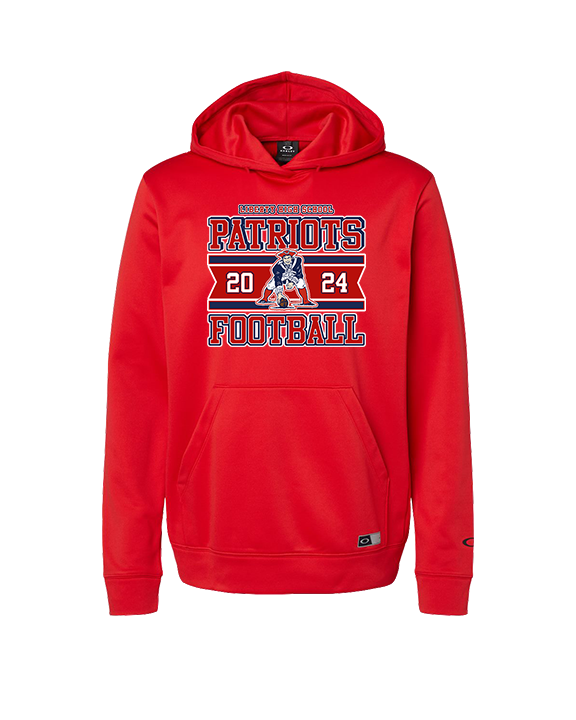 Liberty HS Football Stamp - Oakley Performance Hoodie