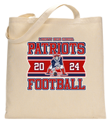 Liberty HS Football Stamp - Tote