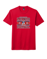 Liberty HS Football Stamp - Tri-Blend Shirt