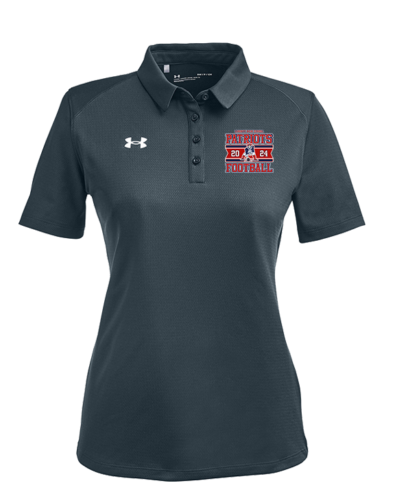 Liberty HS Football Stamp - Under Armour Ladies Tech Polo