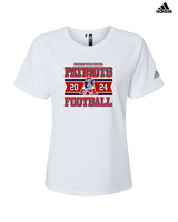 Liberty HS Football Stamp - Womens Adidas Performance Shirt