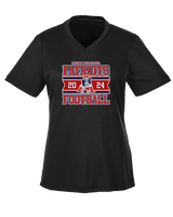 Liberty HS Football Stamp - Womens Performance Shirt