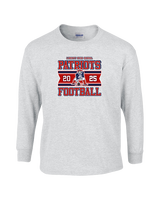 Liberty HS Football Stamp 25 - Cotton Longsleeve