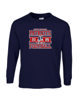 Liberty HS Football Stamp 25 - Cotton Longsleeve
