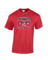 Liberty HS Football Stamp 25 - Cotton T-Shirt