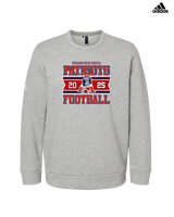 Liberty HS Football Stamp 25 - Mens Adidas Crewneck