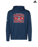 Liberty HS Football Stamp 25 - Mens Adidas Hoodie