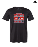 Liberty HS Football Stamp 25 - Mens Adidas Performance Shirt