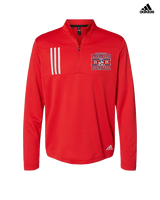 Liberty HS Football Stamp 25 - Mens Adidas Quarter Zip