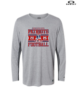 Liberty HS Football Stamp 25 - Mens Oakley Longsleeve