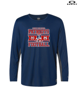 Liberty HS Football Stamp 25 - Mens Oakley Longsleeve