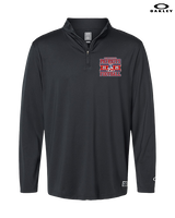 Liberty HS Football Stamp 25 - Mens Oakley Quarter Zip