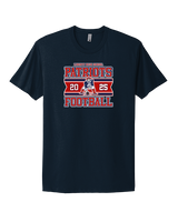 Liberty HS Football Stamp 25 - Mens Select Cotton T-Shirt