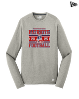 Liberty HS Football Stamp 25 - New Era Performance Long Sleeve