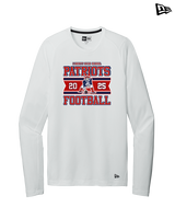 Liberty HS Football Stamp 25 - New Era Performance Long Sleeve