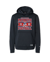 Liberty HS Football Stamp 25 - Oakley Performance Hoodie
