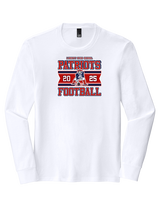 Liberty HS Football Stamp 25 - Tri-Blend Long Sleeve