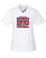Liberty HS Football Stamp 25 - Womens Performance Shirt