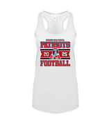 Liberty HS Football Stamp 25 - Womens Tank Top