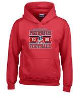 Liberty HS Football Stamp 25 - Youth Hoodie