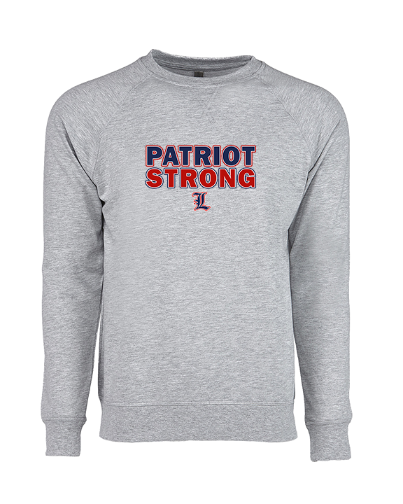 Liberty HS Football Strong - Crewneck Sweatshirt