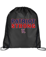 Liberty HS Football Strong - Drawstring Bag