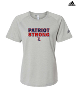Liberty HS Football Strong - Womens Adidas Performance Shirt