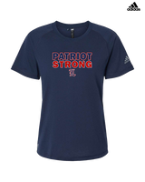 Liberty HS Football Strong - Womens Adidas Performance Shirt