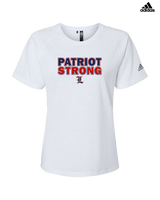 Liberty HS Football Strong - Womens Adidas Performance Shirt